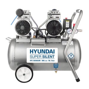 Компрессор Hyundai HYC30350LMS (4 цил, 50л, 2кВт, 300л/мин)