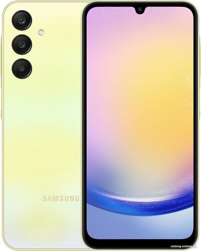 Samsung Galaxy A25 6GB/128GB (желтый, без Samsung Pay)