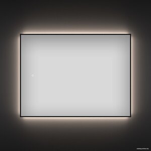 Wellsee Зеркало с фоновой LED-подсветкой 7 Rays' Spectrum 172200890, 75 х 50 см (с сенсором и регулировкой яркости