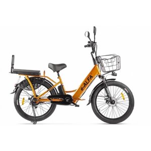 Электровелосипед e-ALFA Fat Оранжевый
