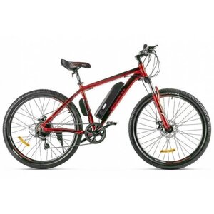 Электровелосипед Eltreco XT 600D Чёрно-красный