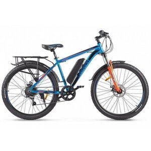 Электровелосипед Eltreco XT 800 New сине-оранжевый