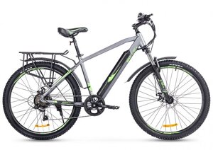 Электровелосипед Eltreco XT 800 Pro 2024 Серо-зелёный