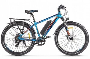 Электровелосипед Eltreco XT 850 New сине-оранжевый