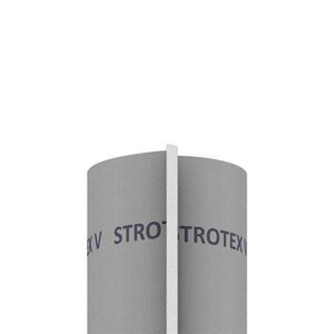 Супердиффузионная мембрана Strotex 1300 V подкровельная пленка паро гидроизоляционная для крыши кровли