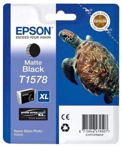 Картридж Epson T1578 Matte Black C13T15784010 (Original)