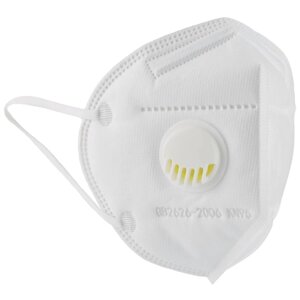 KN95 (KN 95) FFP2 маска-респиратор с клапаном (белая)