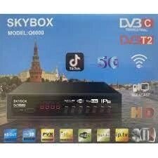 Цифровая приставка SKYBOX Q6000 (DVB-T2/C, WI-FI, USB, метал корпус, инструкция)