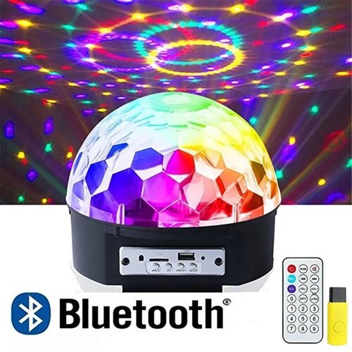 Диско-Шар LED Crystral Magic Ball Ligh, Bluetooth