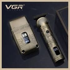 Набор для стрижки волос, бороды и усов 2 В 1 VGR Voyager V-649 Professional