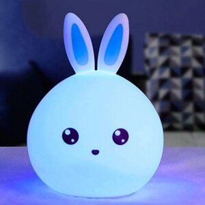 Силиконовая лампа-ночник зайчик Rabbit Silicone Lamp