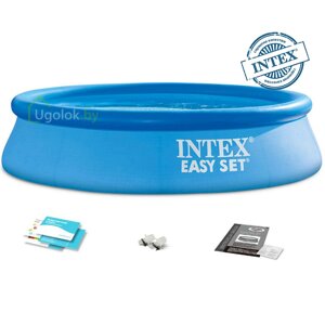 Бассейн надувной для дачи Intex Easy Set 396x84 см 28143NP