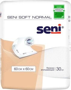Пеленки впитывающие Seni Soft Normal 60х60 см, 30шт
