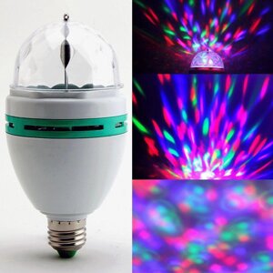 Новогодний ночник-проектор вращающийся LED mini party light