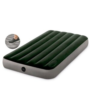 Матрас надувной со встроенным ножным насосом Intex Dura-Beam Standard, 64761 (191*99*25 см)