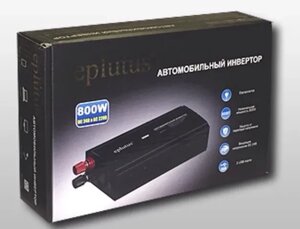 Автомобильный инвертор Eplutus PW-812 , 12 V , 800Вт , 2 USB, 1 A