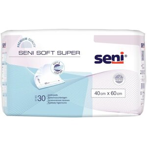 Пеленки впитывающие Seni SOFT 40х60, 30шт