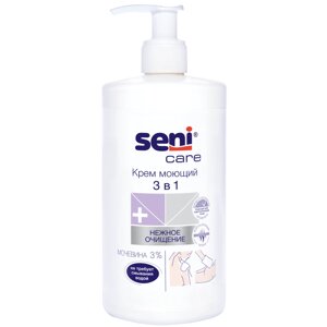 Seni Care Крем моющий 3 в 1, 1000 мл