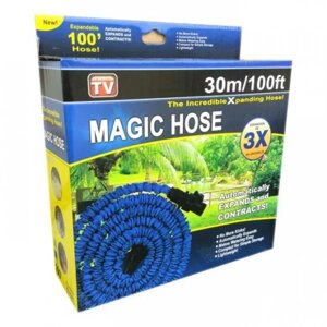 Шланг для полива Magic Hose, 30 метров, быстросъем, пистолет
