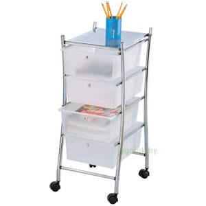 Этажерка универсальная 4 полки MX3054 Metlex