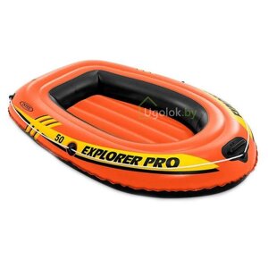 Надувная лодка Intex Explorer Pro 50 58354NP (137x85x23 см) 6+
