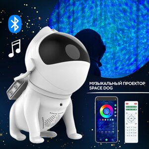 Музыкальный проектор звёздного неба, ночник детский WiFi, музыкальная колонка