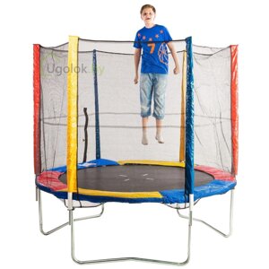 Каркасный батут с защитной сеткой Sundays Acrobat 312 см