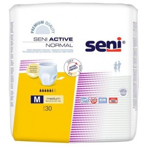 Трусики впитывающие для взрослых Seni Active NORMAL Medium 2 (80-110 см) 30 шт