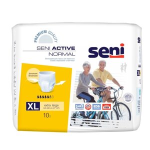 Трусики впитывающие для взрослых Seni Active NORMAL Extra Large (120-160 см), 10 шт