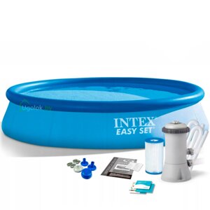 Бассейн надувной Intex Easy Set 366x76 см с фильтр-насосом 28132NP