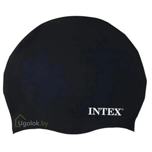Шапочка для плавания Intex 8+ 55991 черная