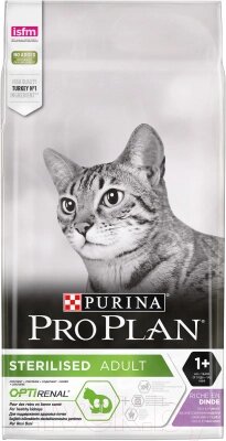 Корм для кошек Pro Plan Sterilised с индейкой от компании Buytime - фото 1