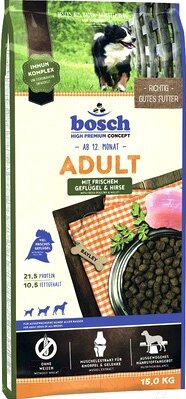 Корм для собак Bosch Petfood Adult Poultry&Spelt от компании Buytime - фото 1