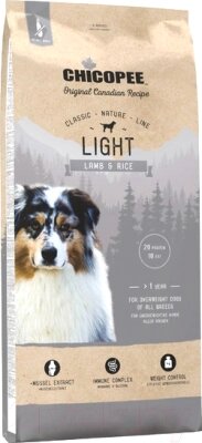 Корм для собак Chicopee CNL Adult Light Lamb&Rice от компании Buytime - фото 1