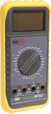 Мультиметр цифровой IEK Professional MY62 / TMD-5S-062 от компании Buytime - фото 1