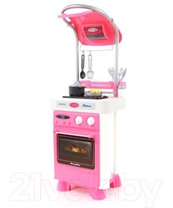 Кухонная плита игрушечная Полесье Carmen №4 с варочной панелью и духовым шкафом / 47953