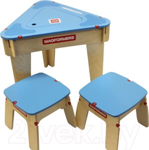 Комплект мебели с детским столом Magformers Треугольный / 62003