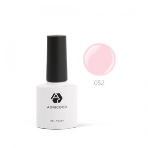 Цветной гель-лак ADRICOCO №052 жемчужно-розовый, 8 мл.