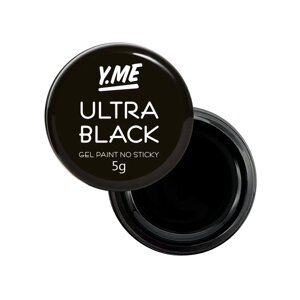 Гель-краска Y. me gel paint ultra black