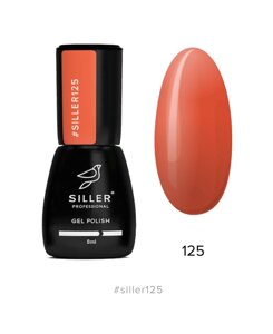 Гель-лак Siller №125 (ярко-оранжевый), 8мл