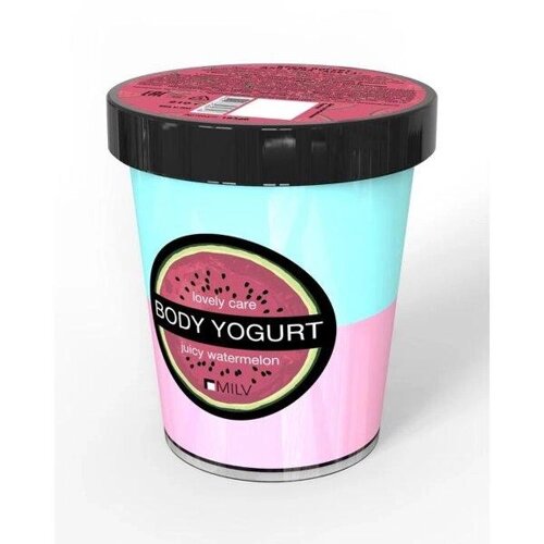 Крем-йогурт двухцветный "Арбуз"210 г