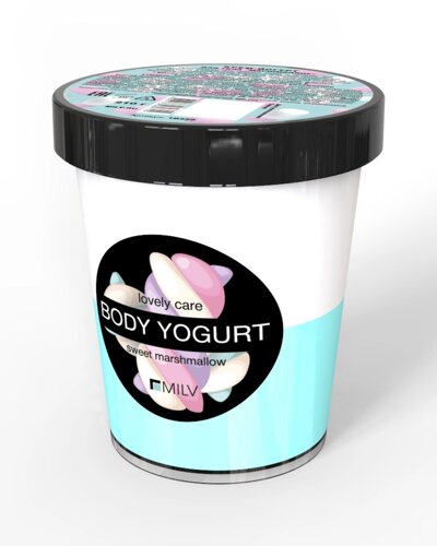 Крем-йогурт двухцветный "Маршмеллоу"210 г