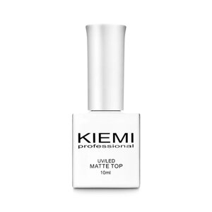 Матовый топ Kiemi Professional MATT TOP TWIN 01 Silver, 10 мл. (бархатный c серебристым шиммером)