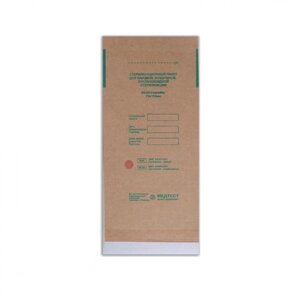 Пакет для паровой, воздушной, этиленоксидной стерилизации бумажный (крафт) 75*150 (1 шт.)