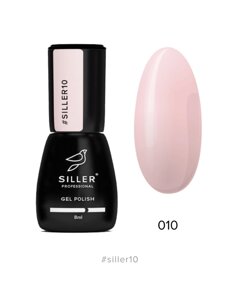 Гель-лак Siller №10 (очень светлый розово-персиковый), 8мл