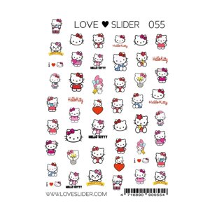 Слайдер Crazy Shine Nails mini LOVE SLIDER 055 (7x10)