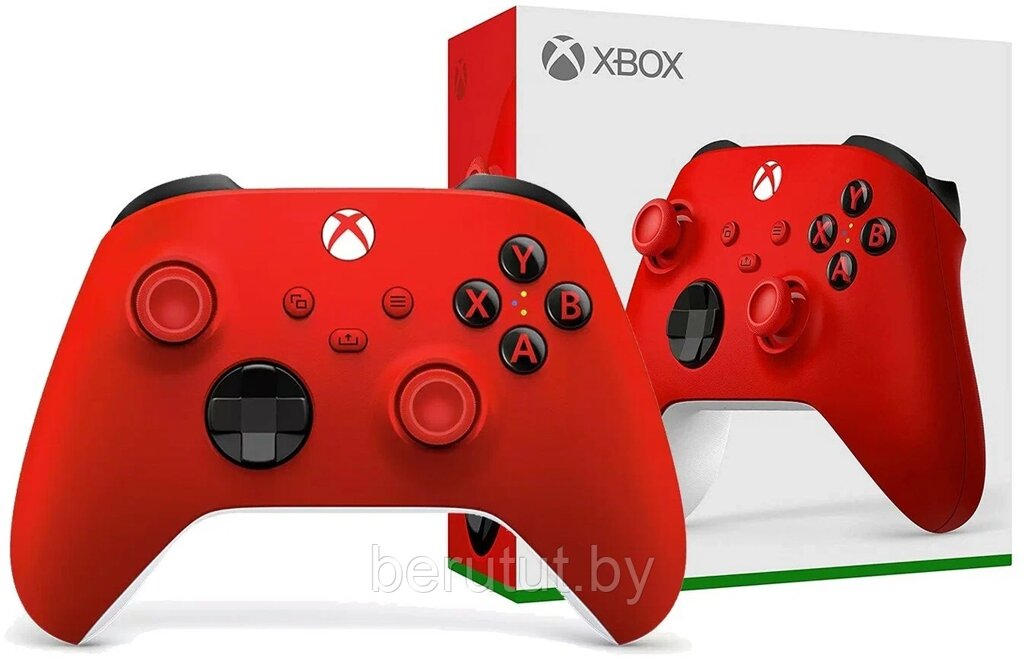 Беспроводной контроллер Xbox – Pulse Red (EU version, model 1914) от компании MyMarket - фото 1