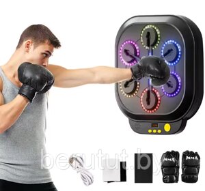 Боксерская груша музыкальная настенная Electronic boxing