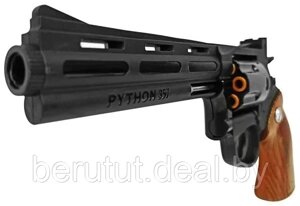 Детский пневматический револьвер Colt Python 357 Питон с гильзами ZP-5