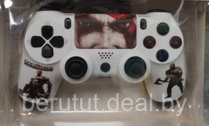 Геймпад - джойстик для PS4 беспроводной DualShock 4 Wireless Controller (God of War) реплика